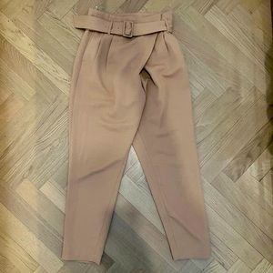 Wilfred crossover pant with belt